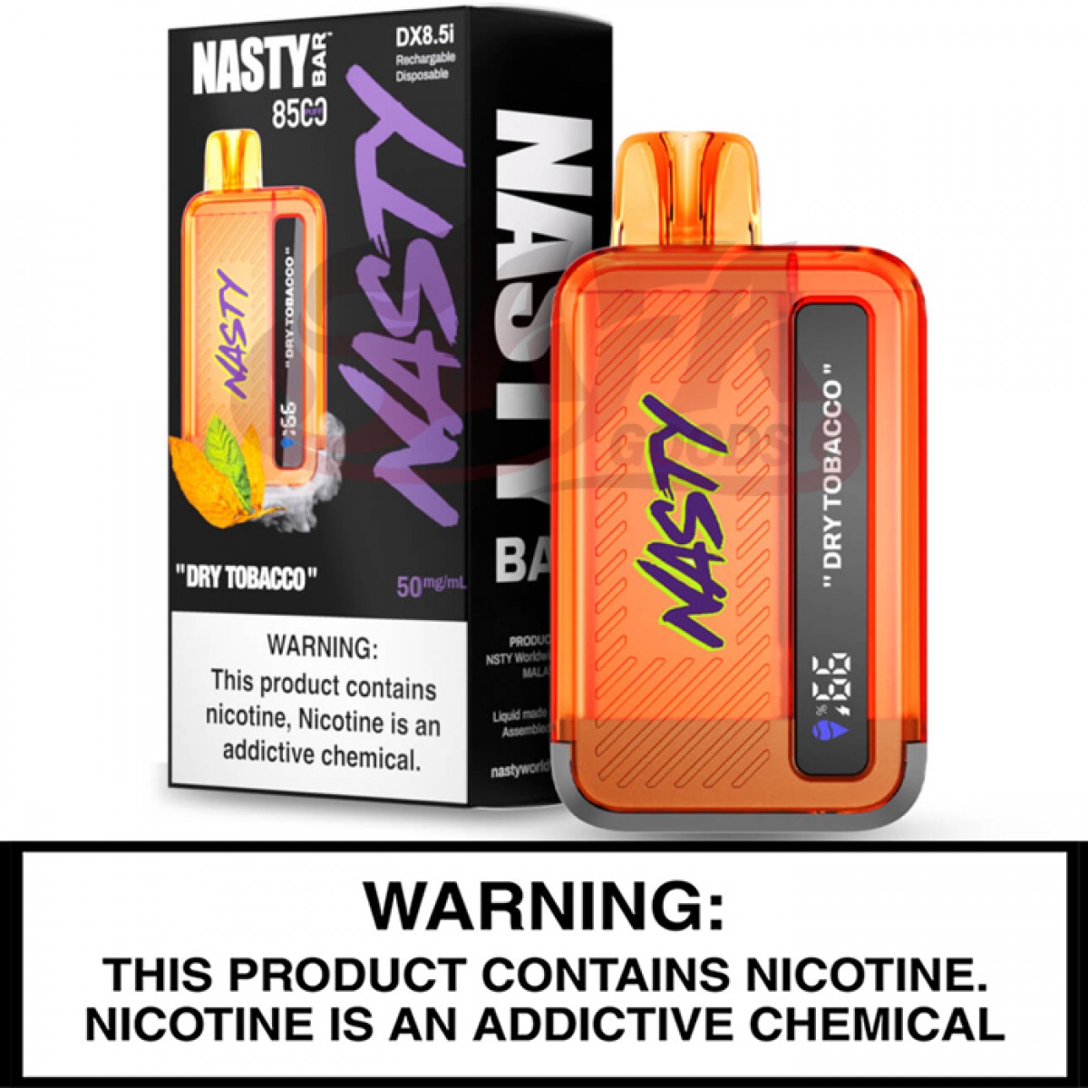 Nasty Bar DX8.5i - 8,500 Puff Disposable Vapes [10PC]